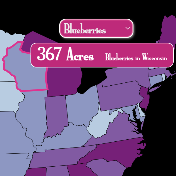 interactive map of berry acreage