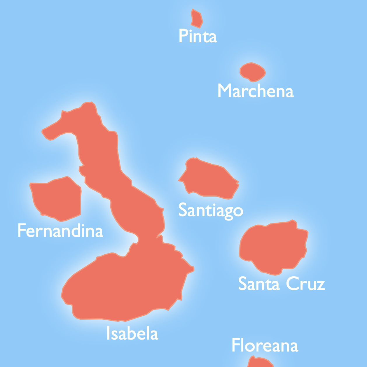 galapagos islands infographic
